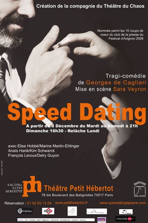 piece de theatre speed dating